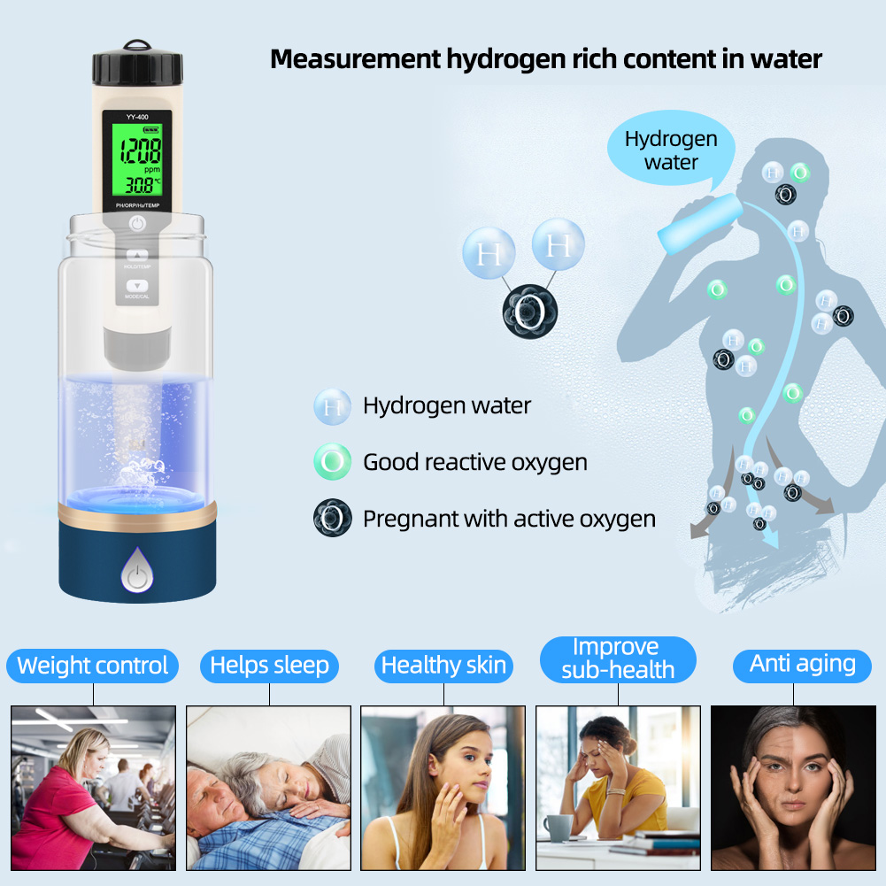 Yieryi YY-400 4-In-1 Digital P - Ph Meter Digital Water Tester recension och pris