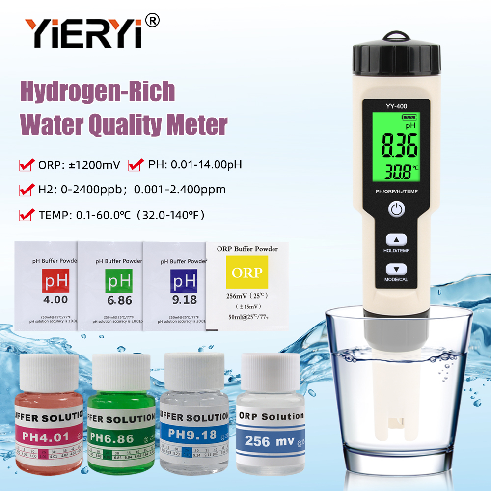 Yieryi YY-400 4-In-1 Digital P - Ph Meter Digital Water Tester recension och pris