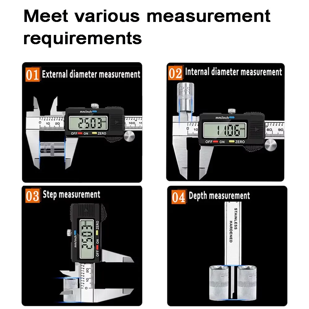 High Precision Digital Caliper - Digital Caliper 150Mm Stainless Steel recension och pris