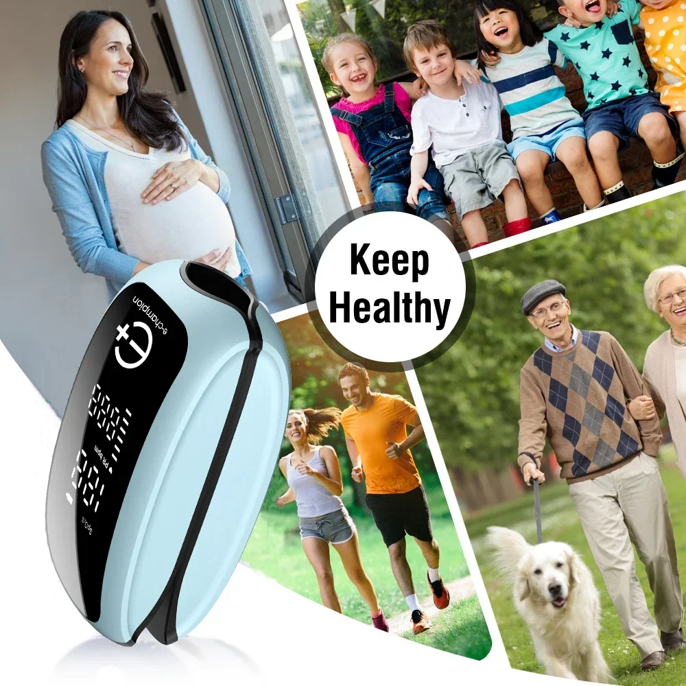 Blood Oxygen Saturation Monito - Pulse Oximeter Fingertip Rechargeable recension och pris