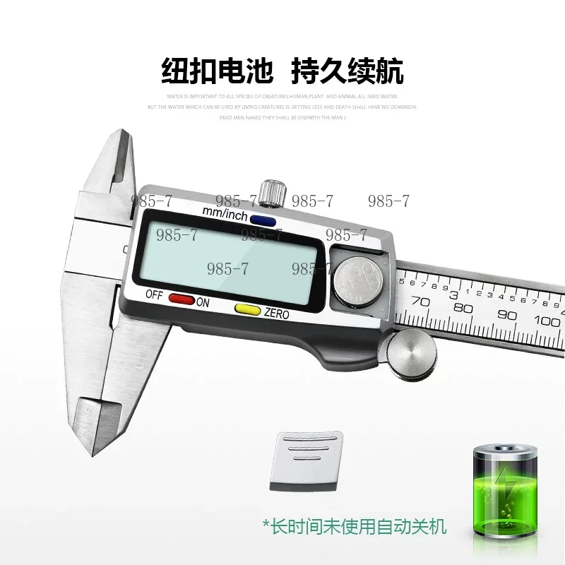 Stainless Steel Digital Vernie - Digital Caliper 150Mm Stainless Steel recension och pris