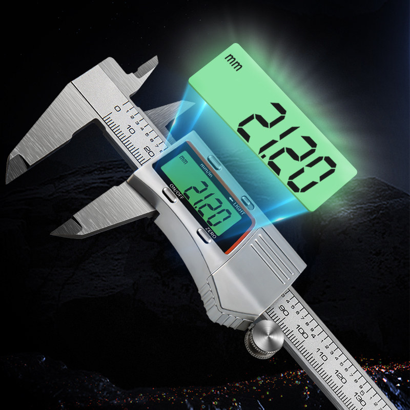150mm Backlit Digital Caliper  - Digital Caliper 150Mm Stainless Steel recension och pris