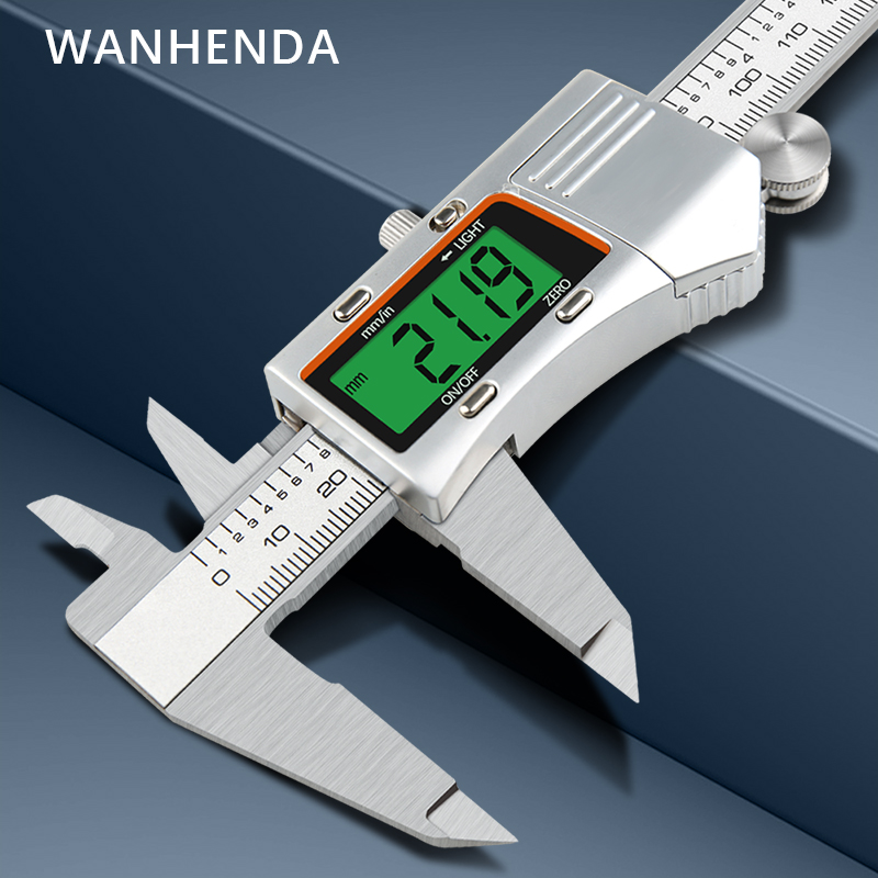 150mm Backlit Digital Caliper  - Digital Caliper 150Mm Stainless Steel recension och pris