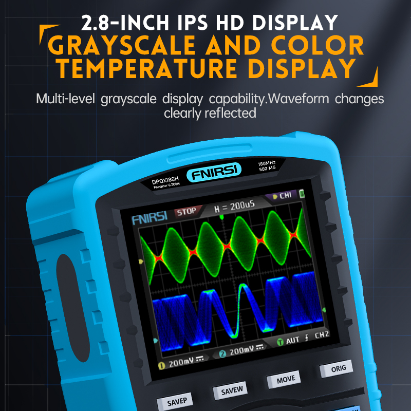 FNIRSI DPOX180H Handheld Phosp - Fnirsi Digital Oscilloscope Handheld recension och pris